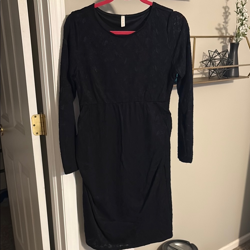 Pinkblush Maternity Lace Dress